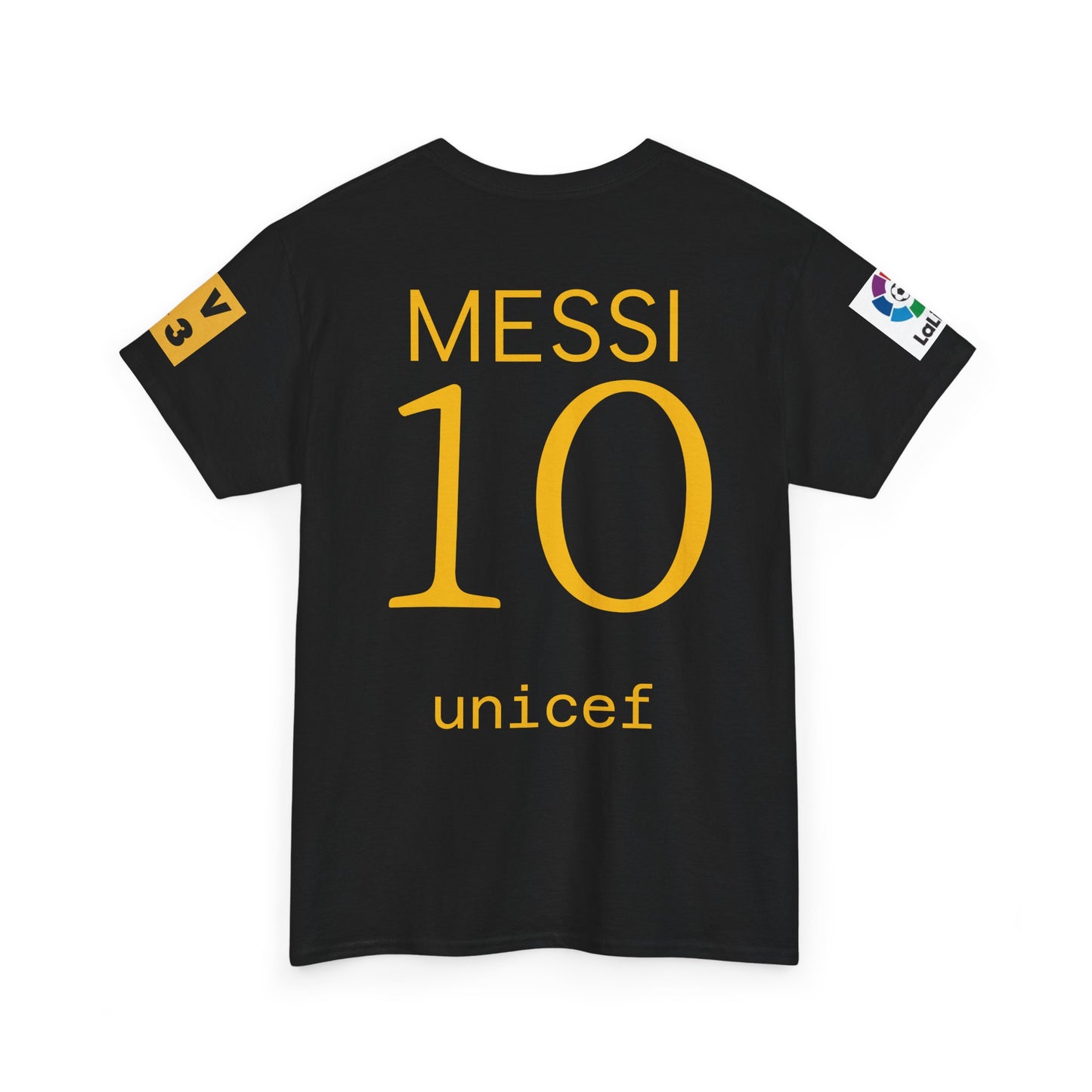 2012 Messi Barcelona Heavy Cotton Tee with Qatar Foundation image 3