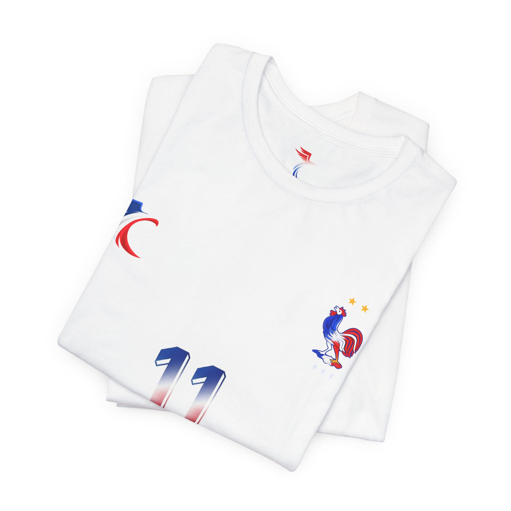 Dembélé #11 France National Soccer Jersey Tee