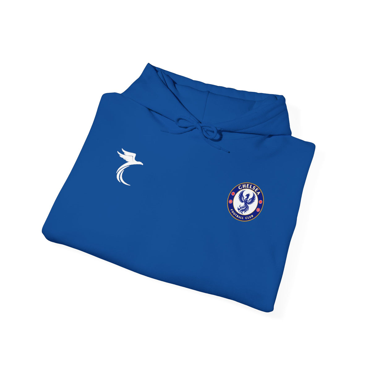 Soccer Jersey Hoodie - Blue 'Rogers 17' Premier League Pullover