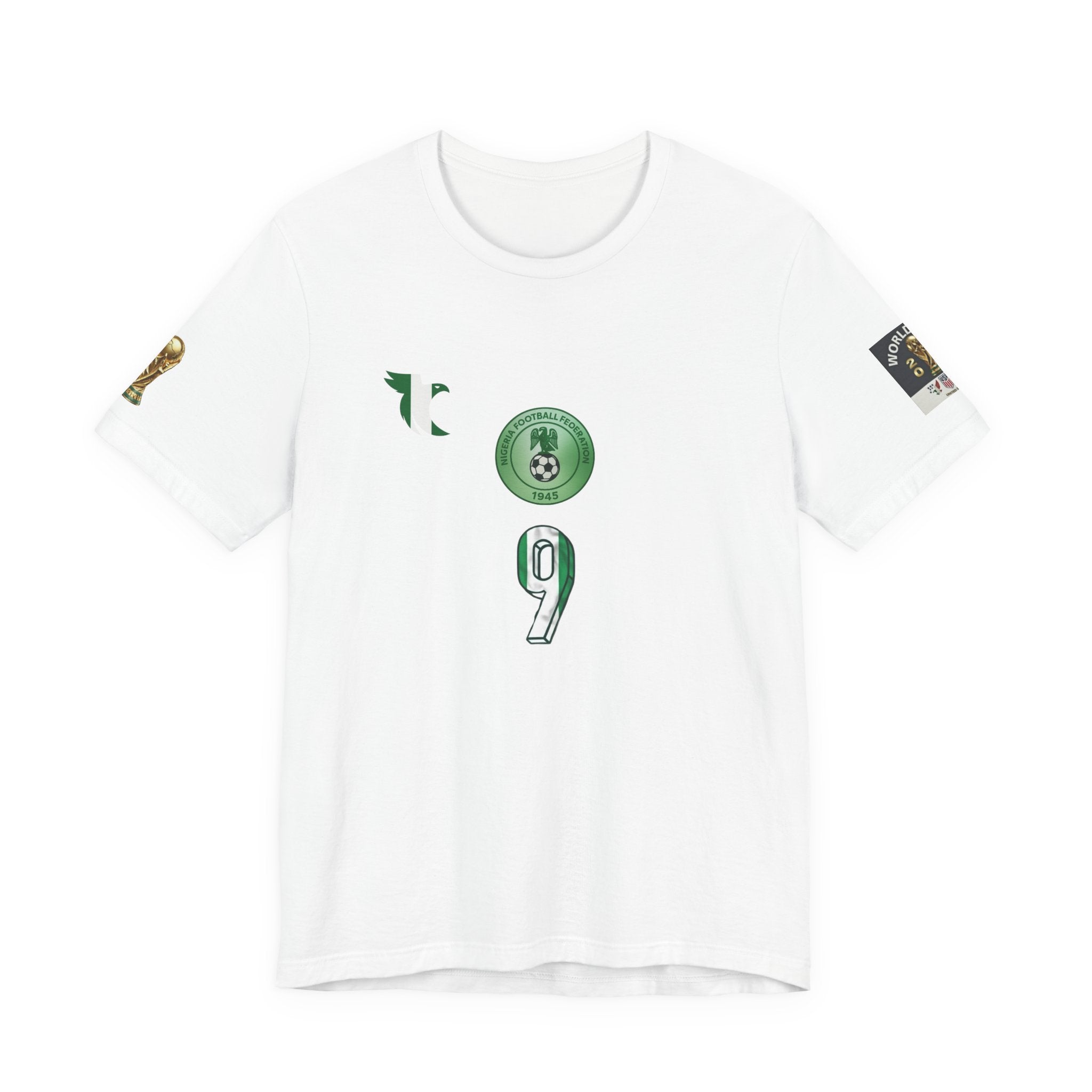 Osimhen #9 Nigeria Soccer Jersey T‑Shirt — National Team Fan Tee