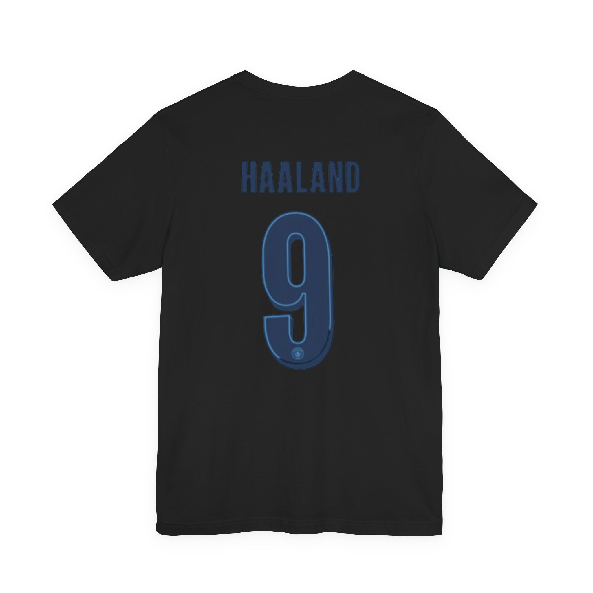 Haaland #9 Soccer Jersey Tee — Manchester City Fan T‑Shirt