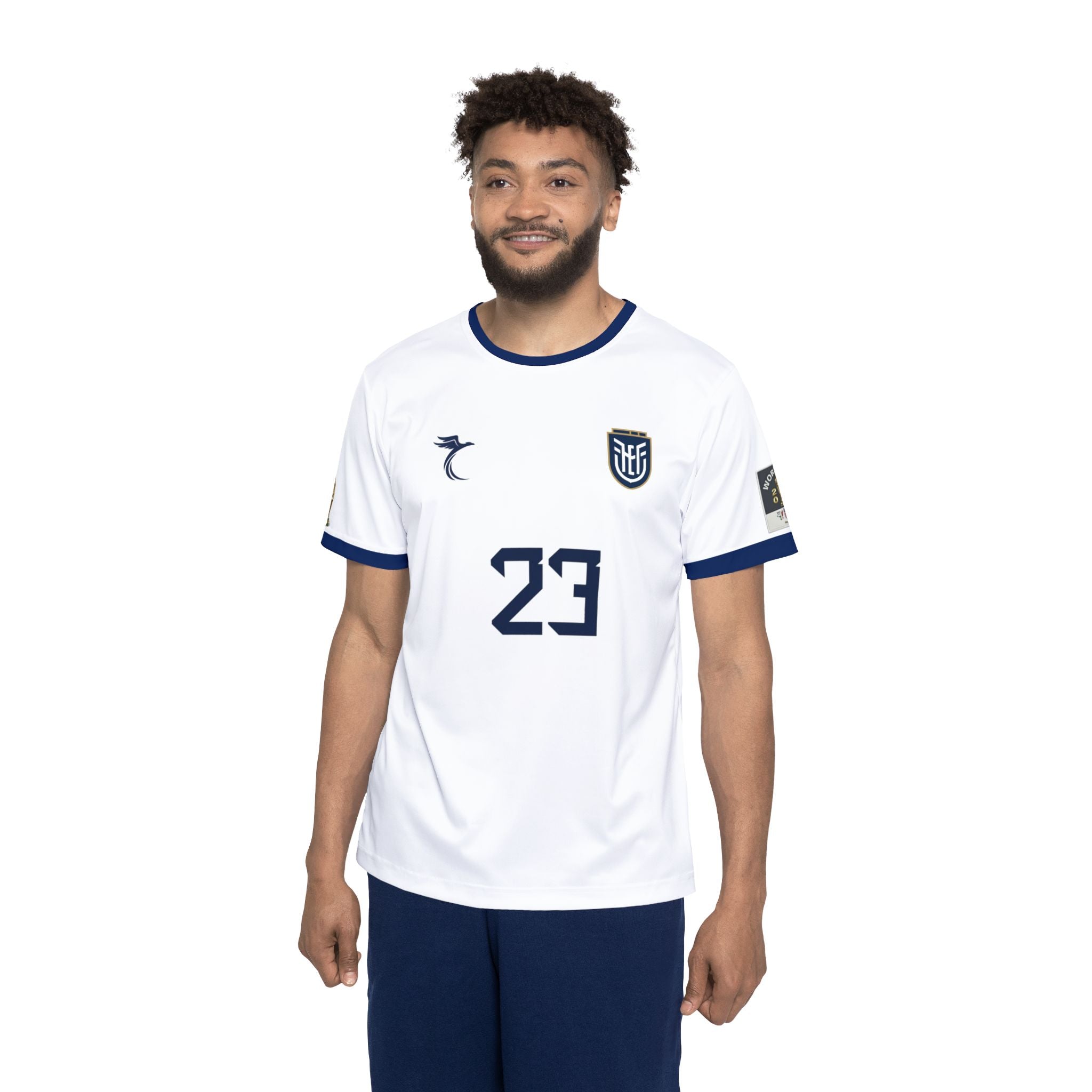 Men's Sports Jersey — Name & Number Athletic Tee (Caicedo 23)