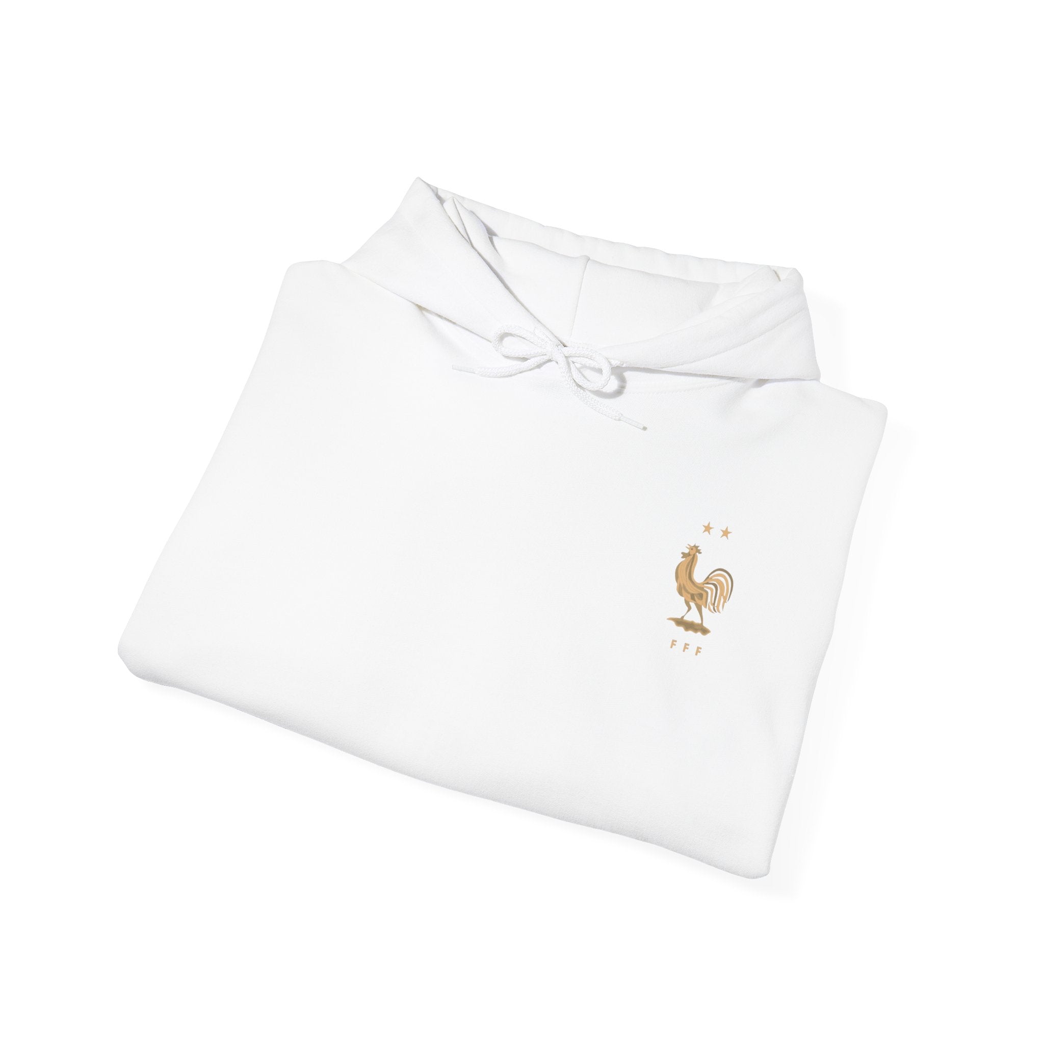 Mbappe #10 2022 Jersey Hoodie — Minimal Rooster Chest Emblem & Back Jersey Print