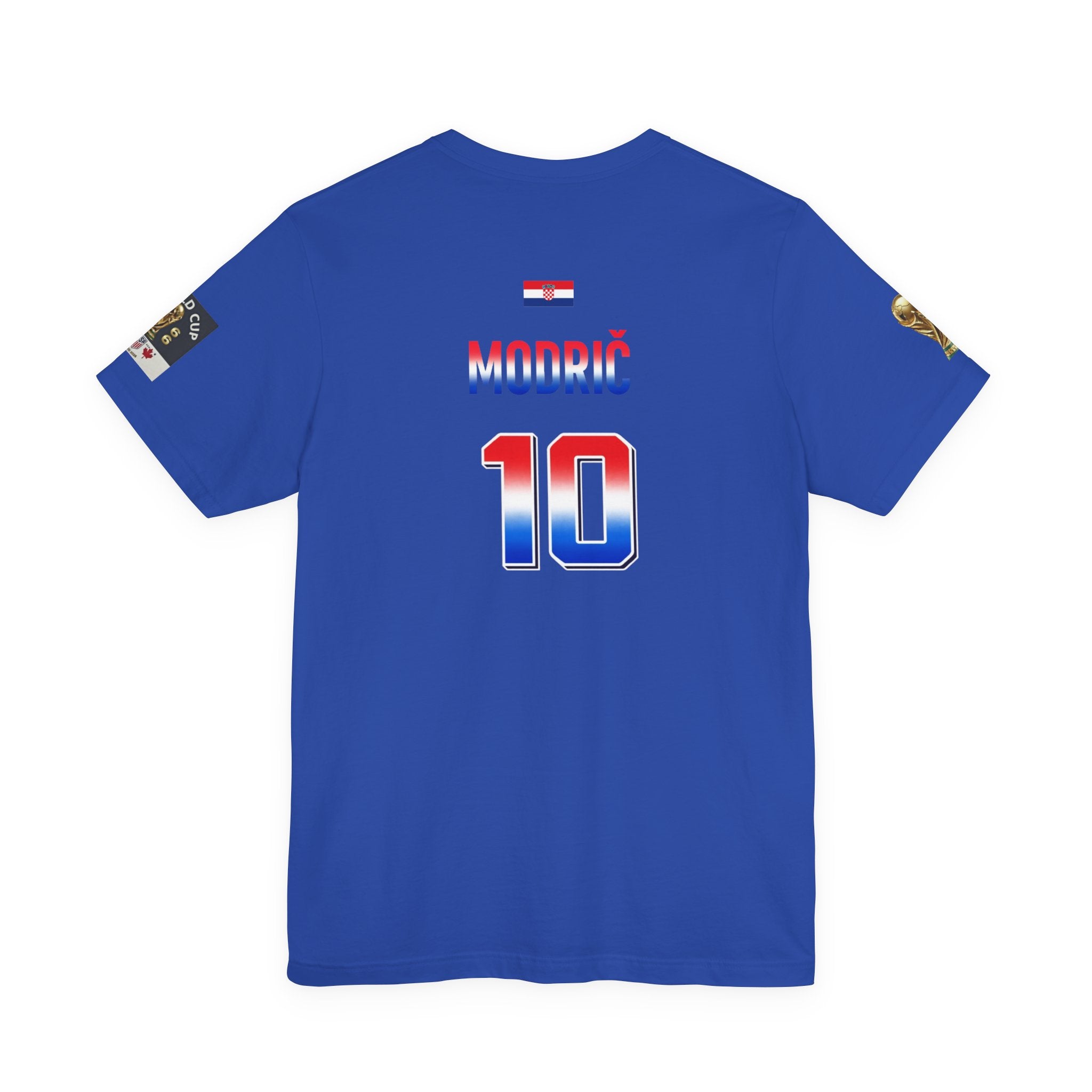 Modrić 10 Croatia Soccer Jersey Tee | Football Player Number Tee