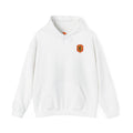 Hoodie — Orange Lion Crest & "F. De Jong 21" Soccer Jersey Style Hoodie
