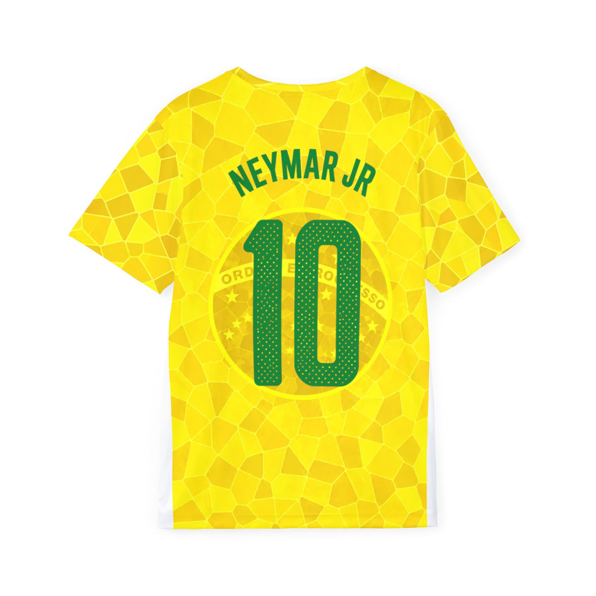 Brazil Soccer Jersey — Neymar Jr #10 Yellow Fan Shirt