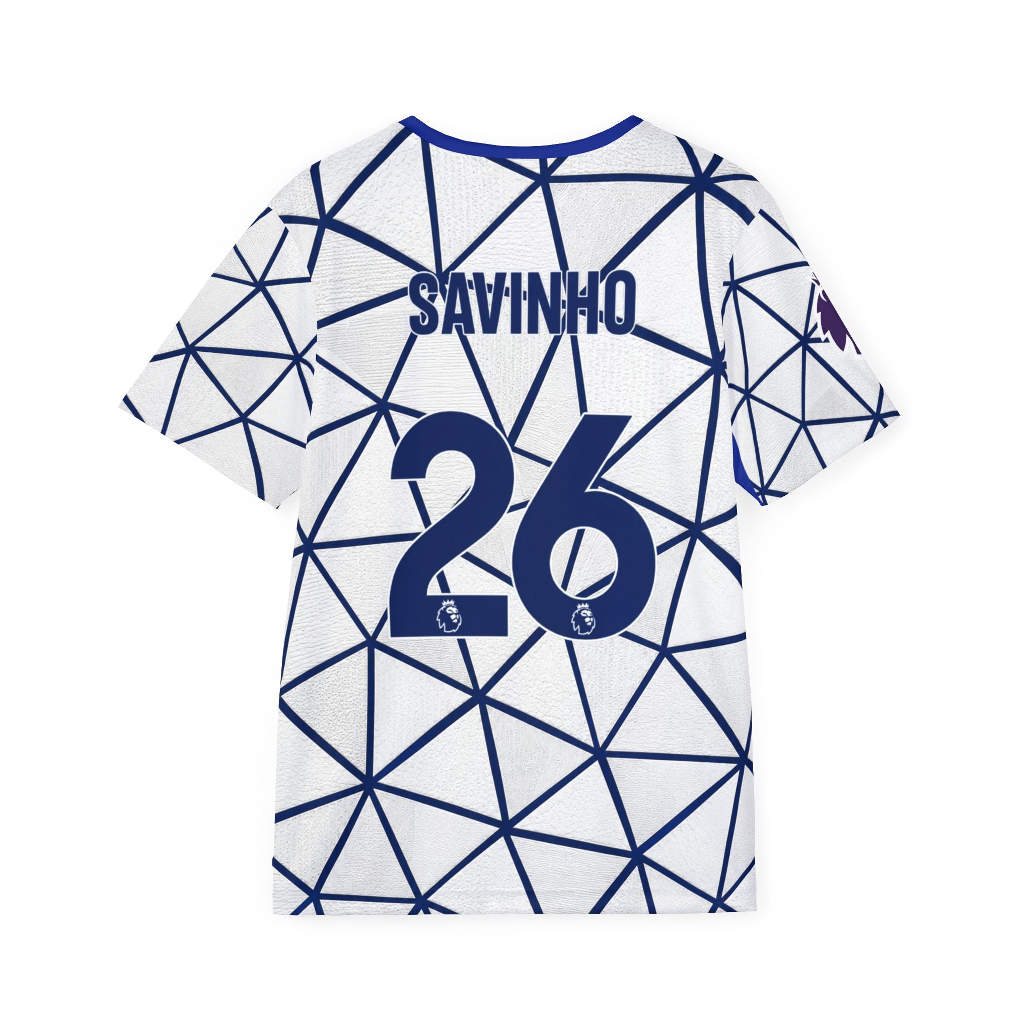 Tottenham-Inspired Men's Soccer Jersey — Savinho #26 All-Over Print