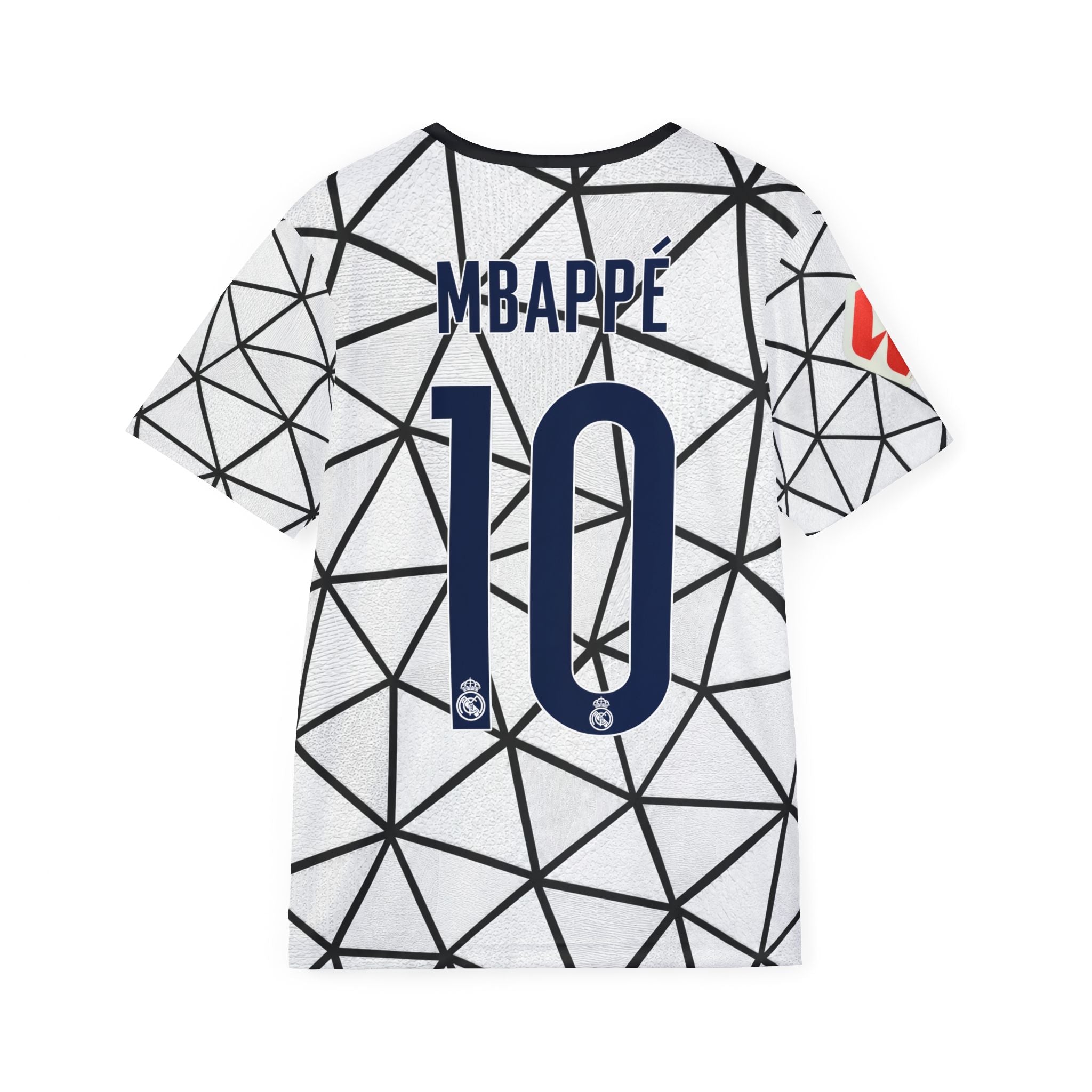 Men's Soccer Jersey — #10 Mbappé Teal Replica Shirt (Emirates Fly Better)