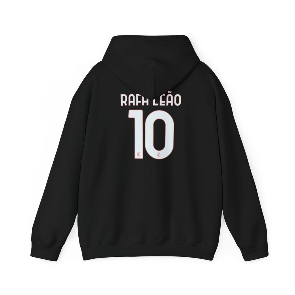 Rafa Leão #10 Football Hoodie – AC Milan Soccer Jersey Style Sweatshirt