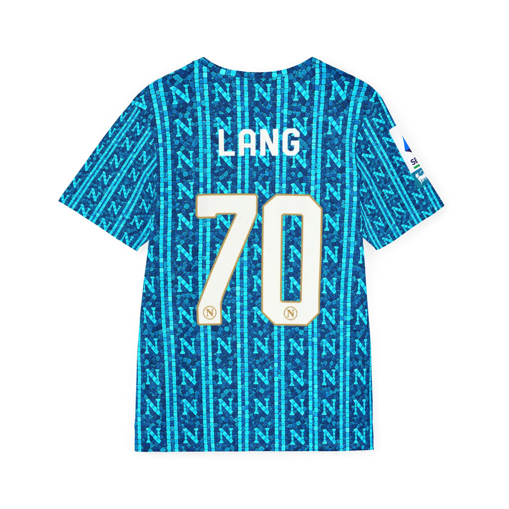 Soccer Jersey — Custom Blue All-Over Print Team Kit (Lang 70)