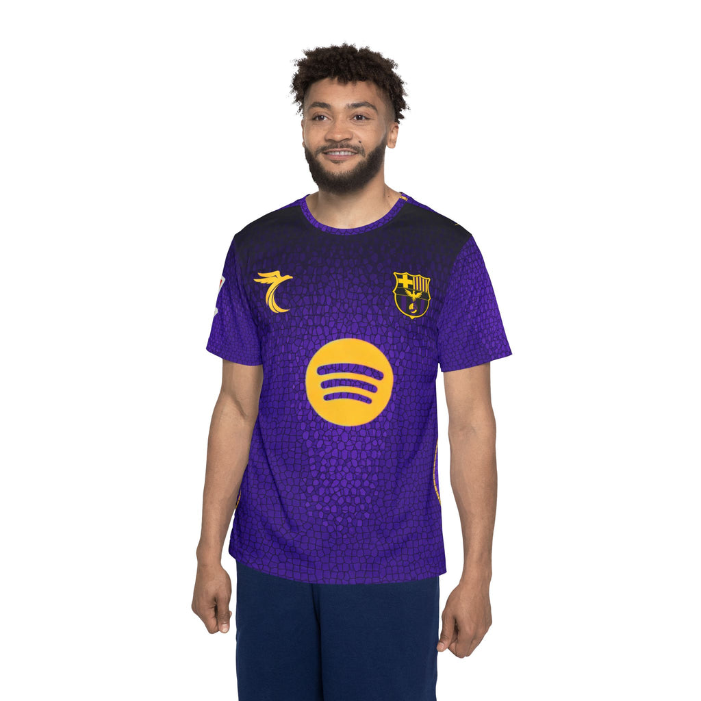 Raphinha #11 Barcelona Purple Soccer Jersey — Men's Football Shirt