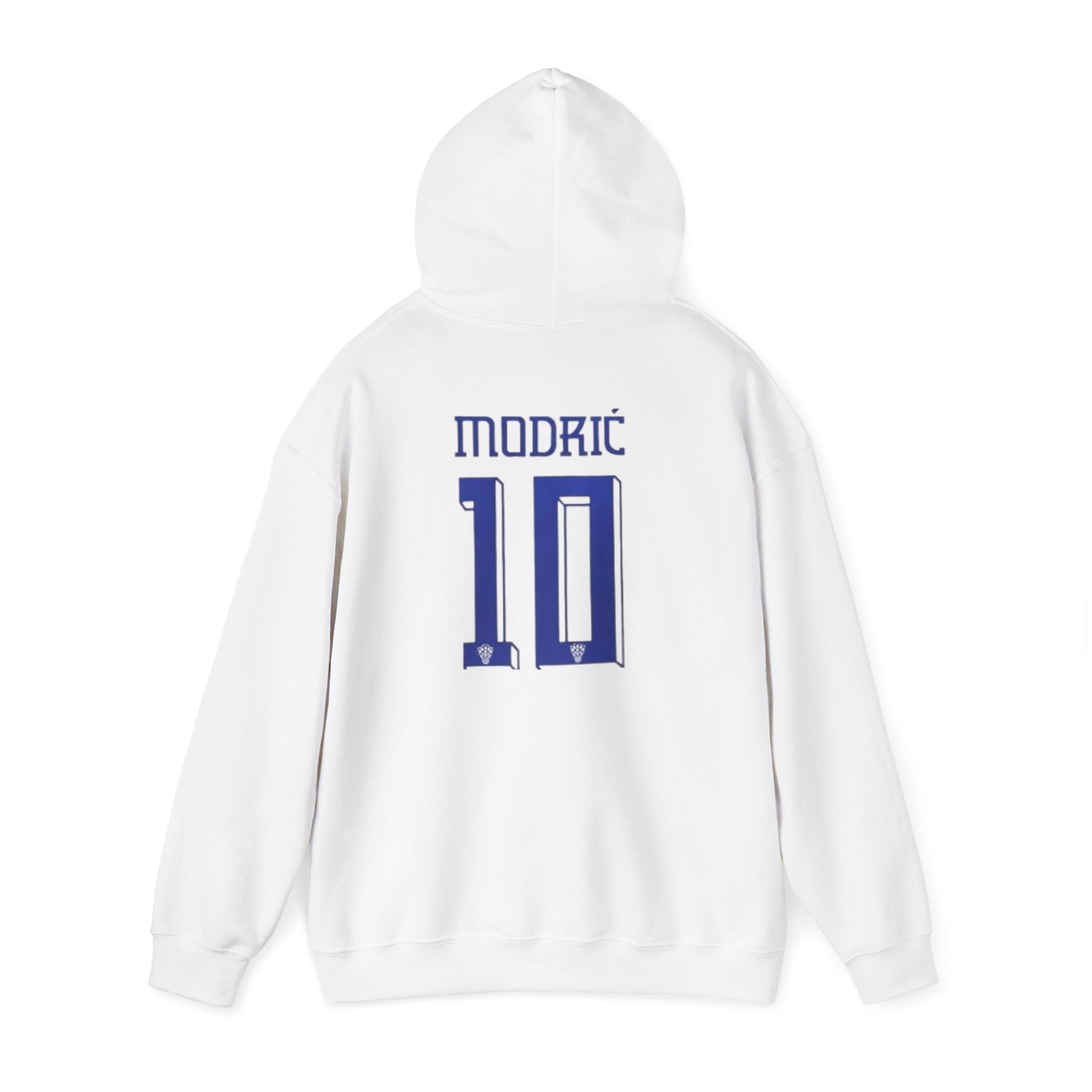 Soccer Jersey Hoodie – Modric ' Number 10 Crest Pullover