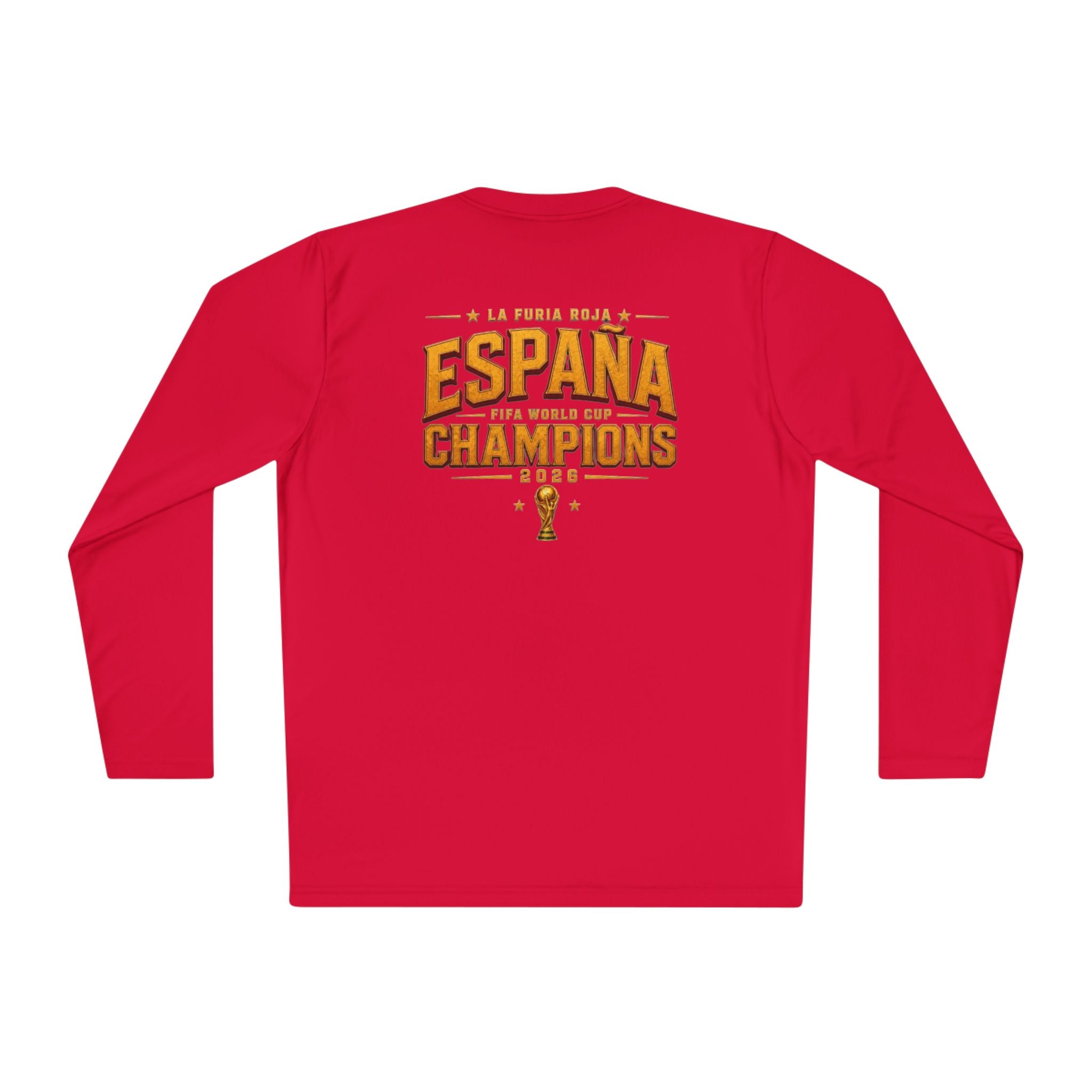 España Champions Long Sleeve Tee — La Roja World Cup Shirt