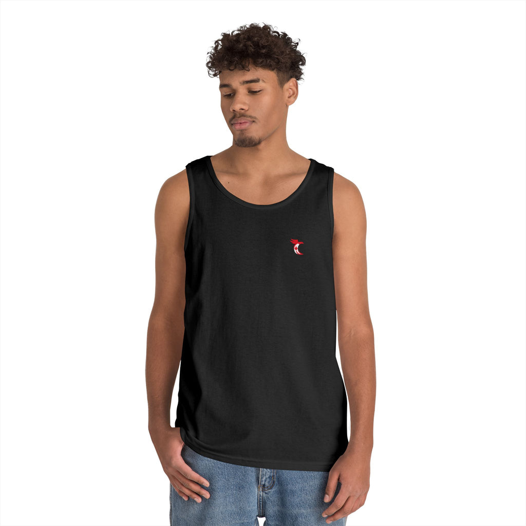 Canada Maple Leaf Tank Top — Canadian Flag Maple Graphic Sleeveless Shirt