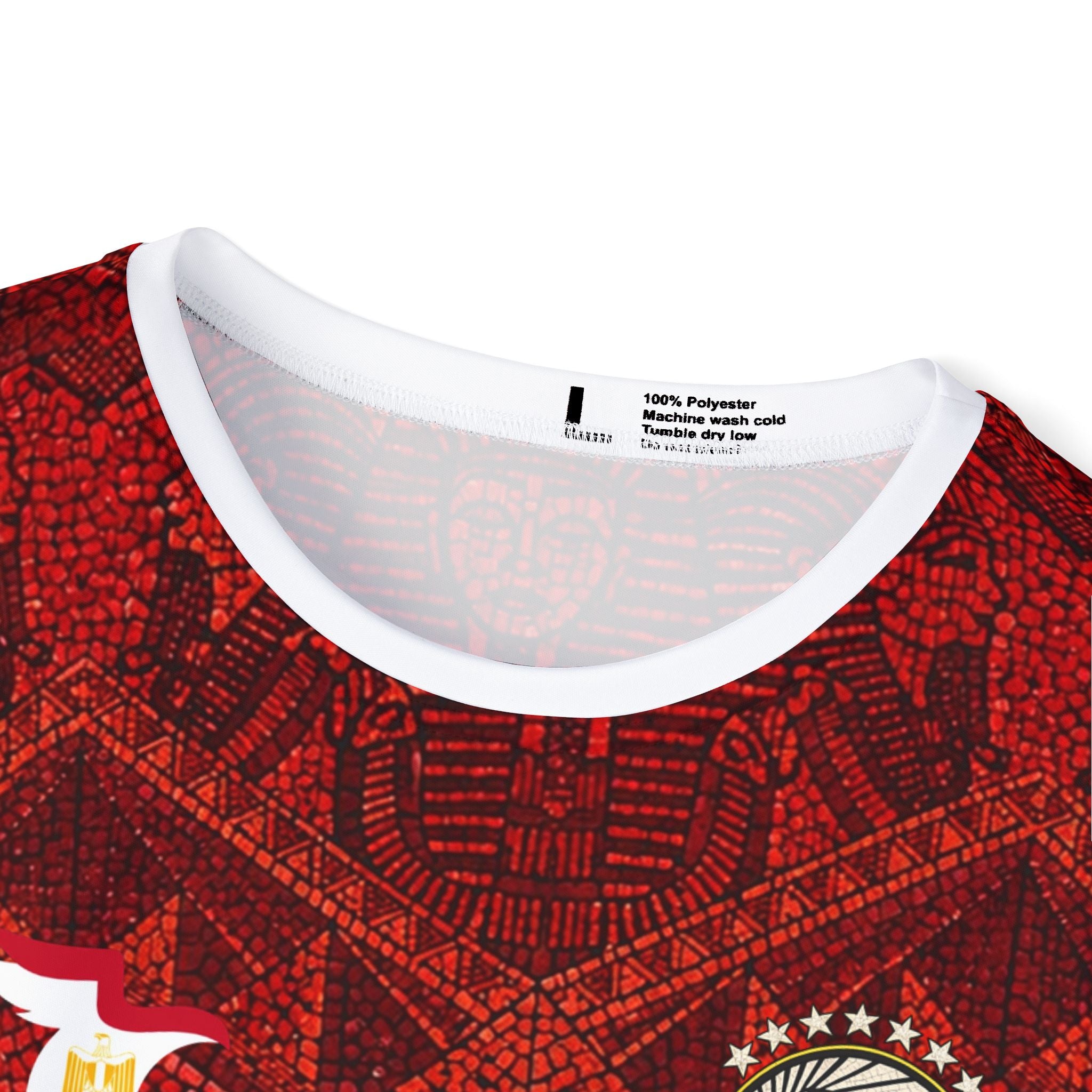 Salah #10 Red Pattern Men's Sports Jersey