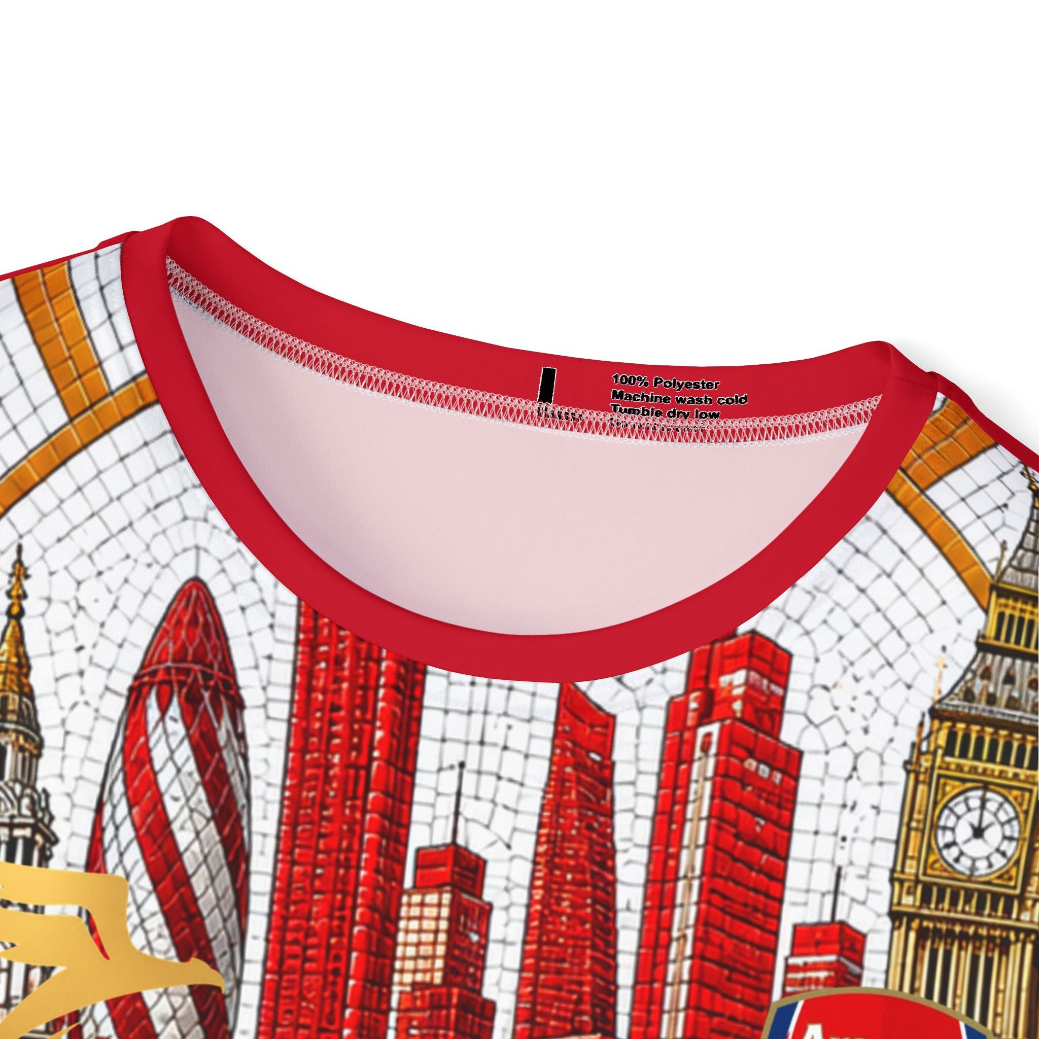 Red Arsenal Football Jersey — 'Saka 7' Men's Soccer Shirt