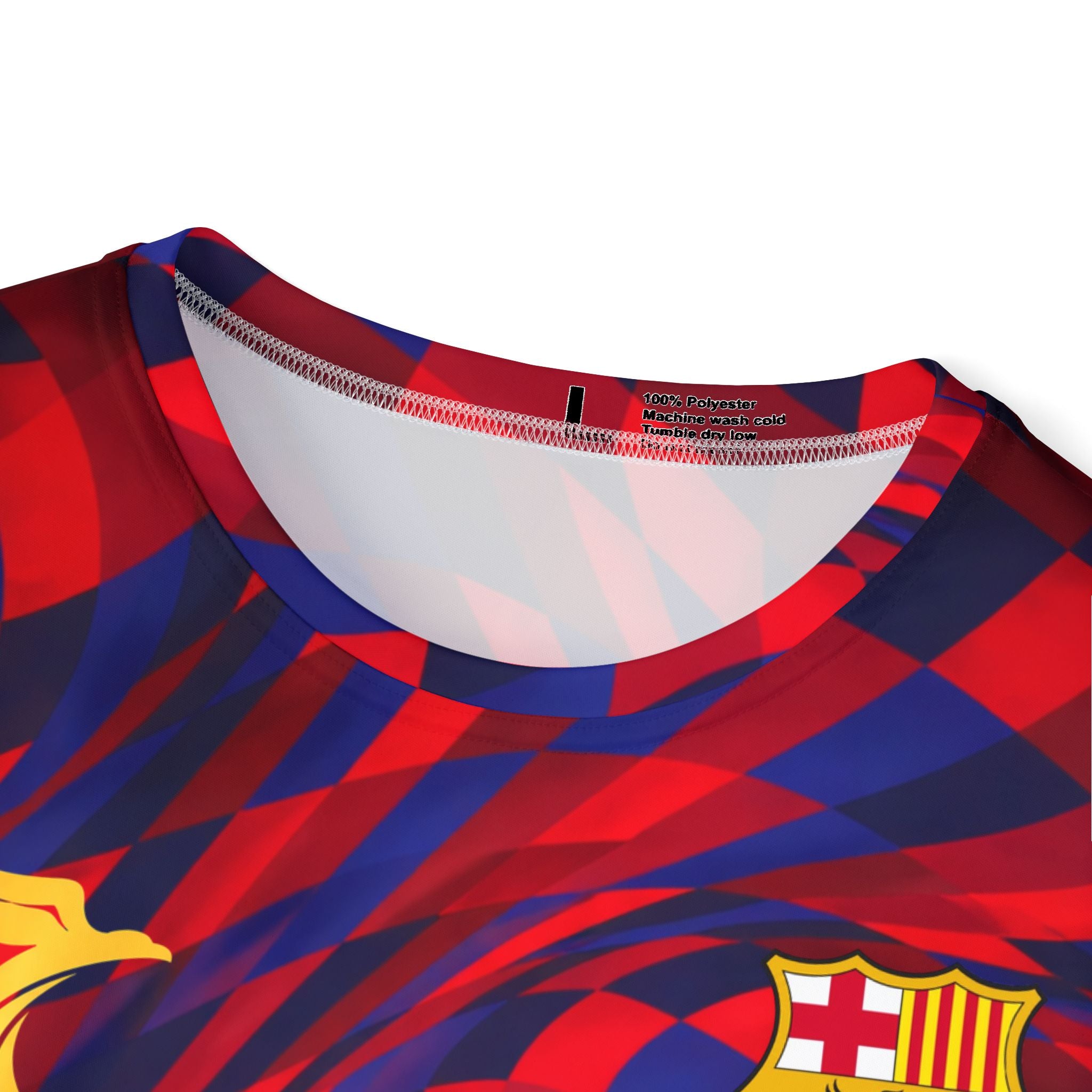 Soccer Jersey — Red/Blue Psychedelic Pedri #8 Football Shirt