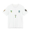 Brazil Soccer Jersey Tee – "VINI JR. 7" Fan Shirt