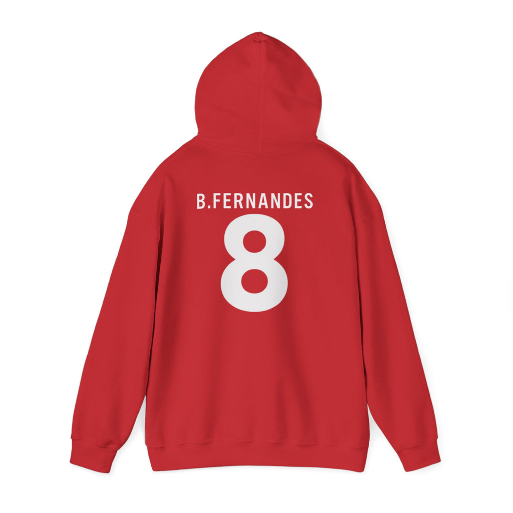 Retro Football Jersey Logo Hoodie | Pullover Sweatshirt with Number 8