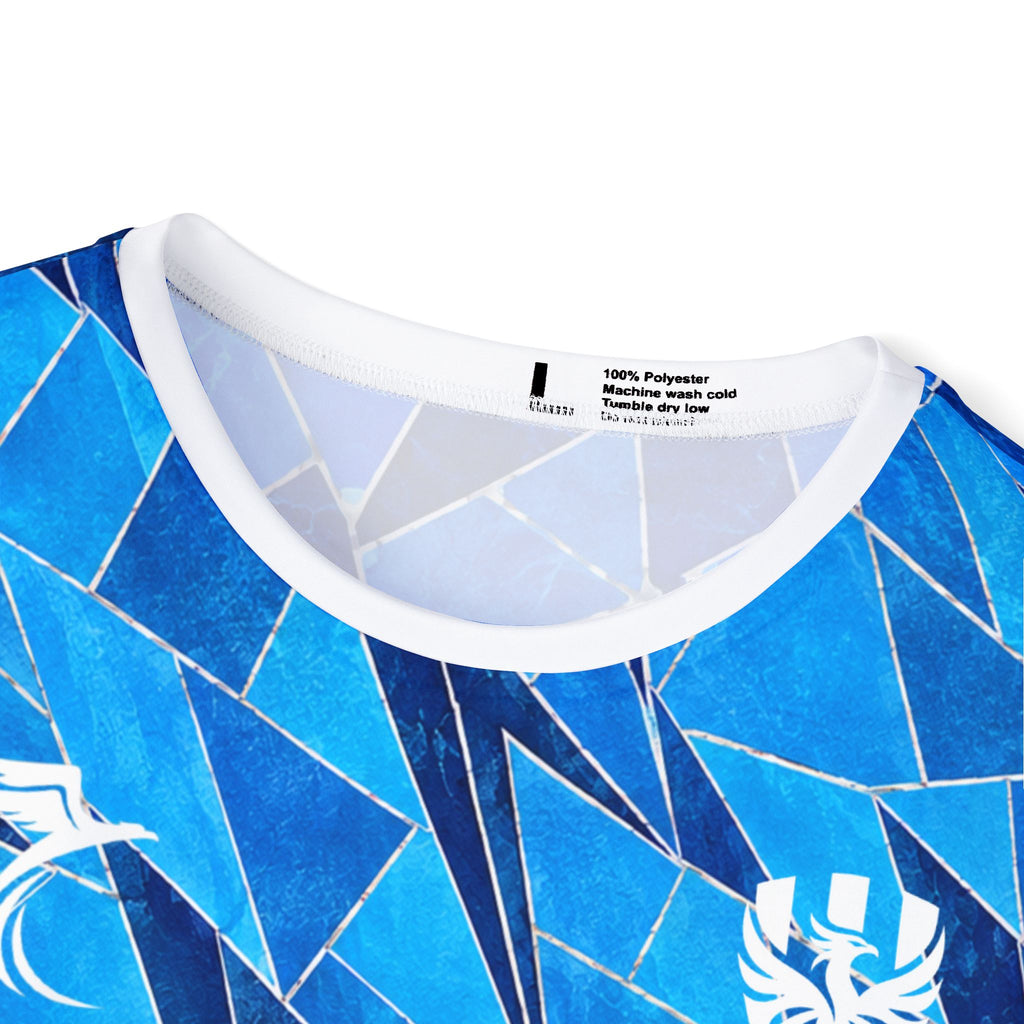 Blue Mosaic Neymar Jr. #10 Soccer Jersey