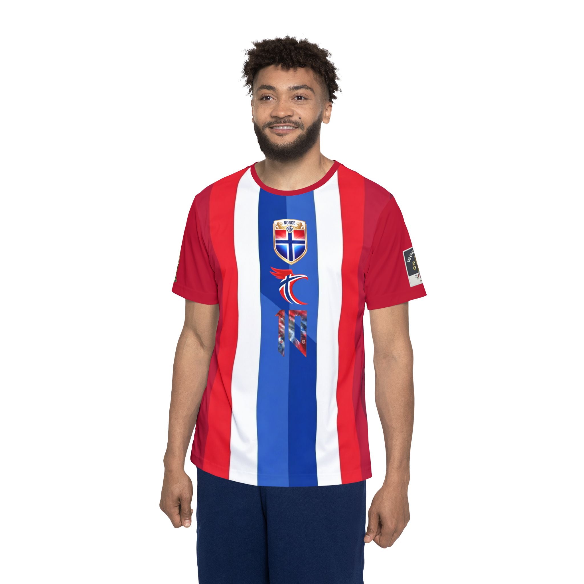 Norway #10 Football Jersey — Personalized 'Adegard' #10 All-Over Print