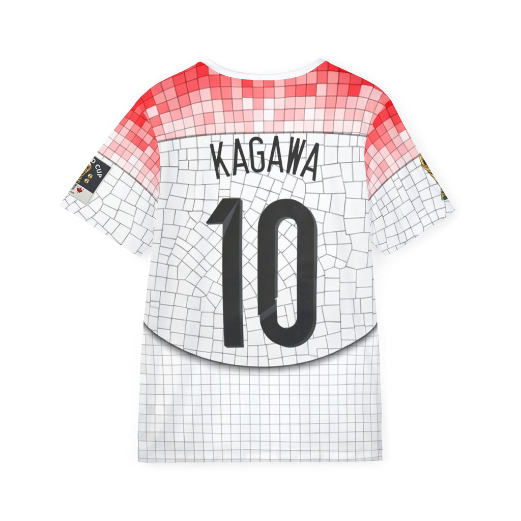 Japanese Food & Culture Men's Sports Jersey — Mount Fuji, Ramen & Torii Graphic Tee
