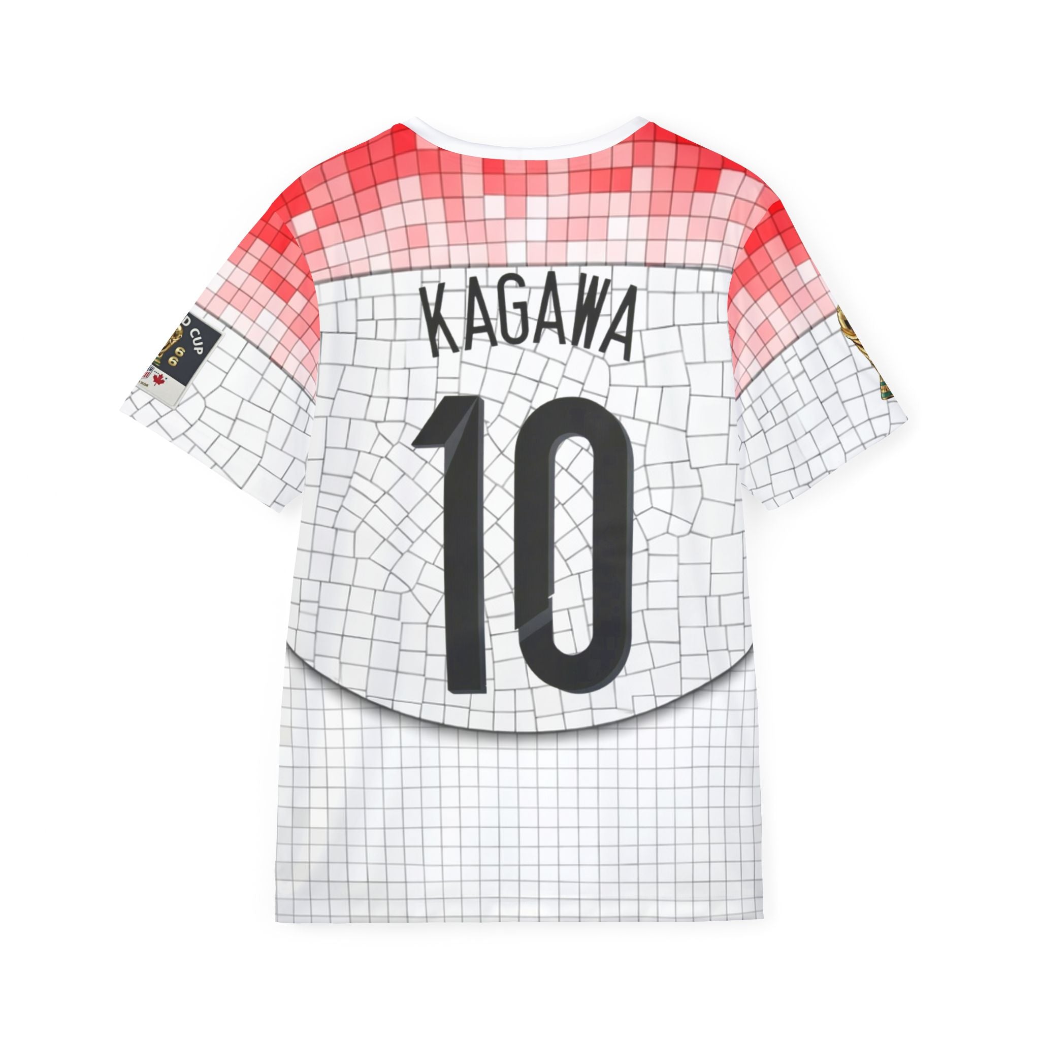 Japanese Food & Culture Men's Sports Jersey — Mount Fuji, Ramen & Torii Graphic Tee