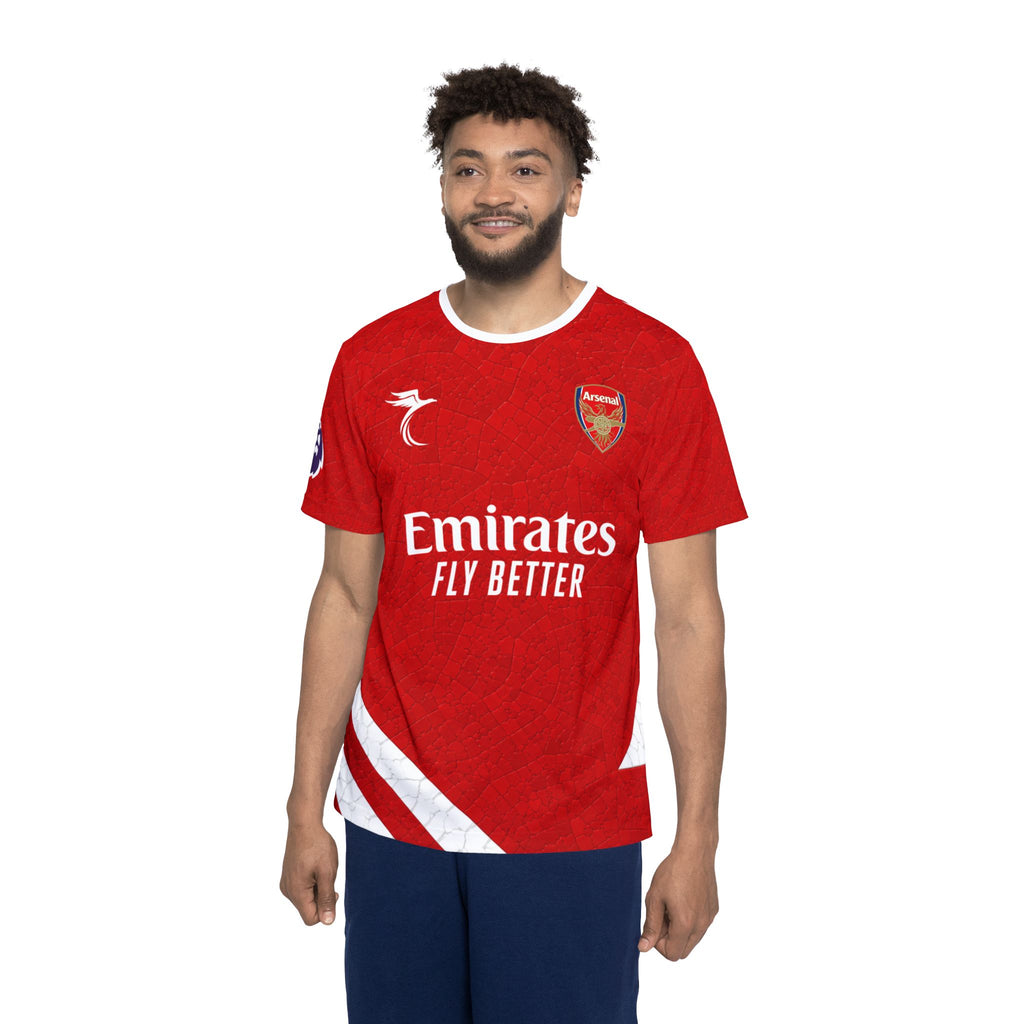 Arsenal Red Team Jersey — Tzolis #17 Men’s Soccer Shirt