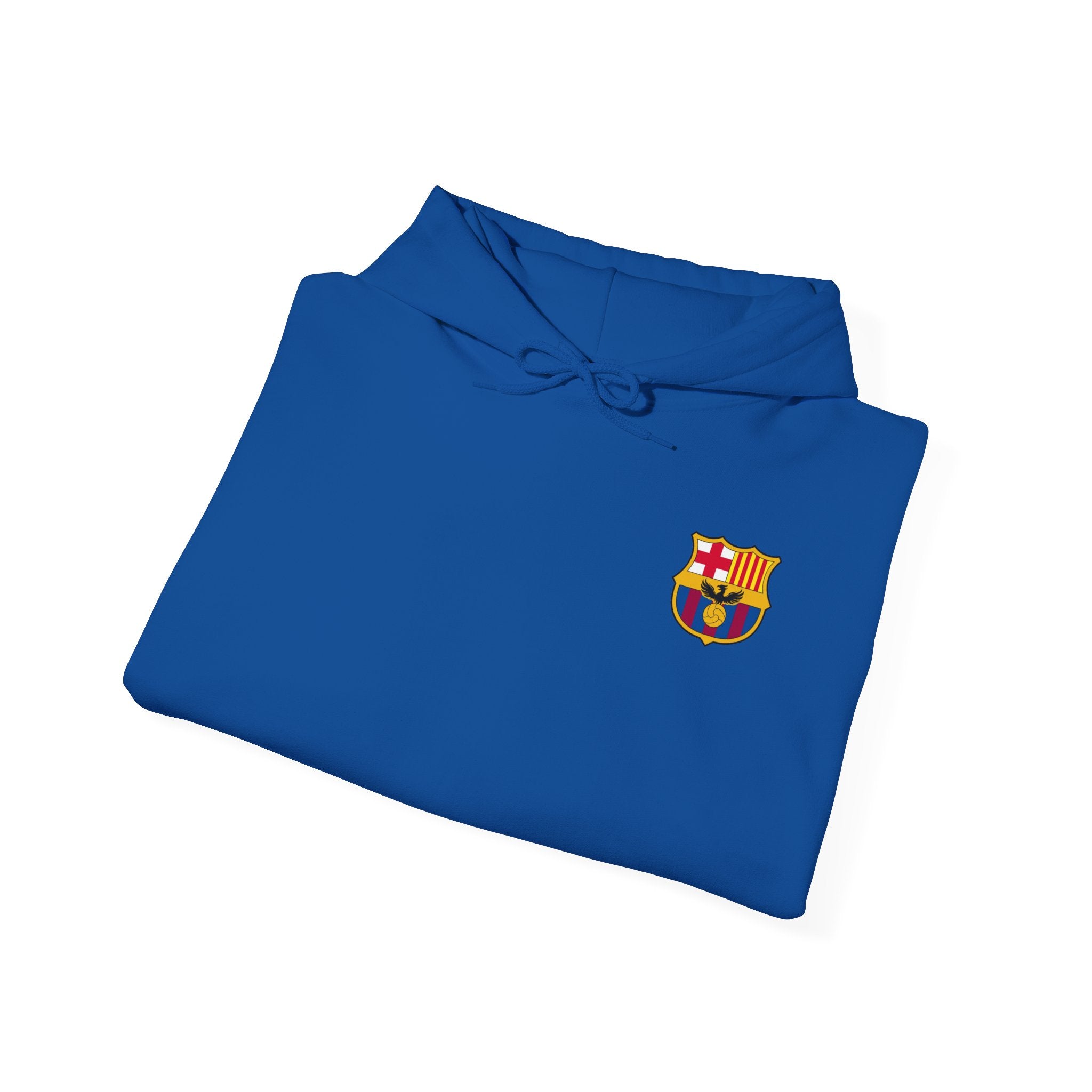 FC Barcelona #10 Pullover Hoodie — Messi Style Black Soccer Sweatshirt