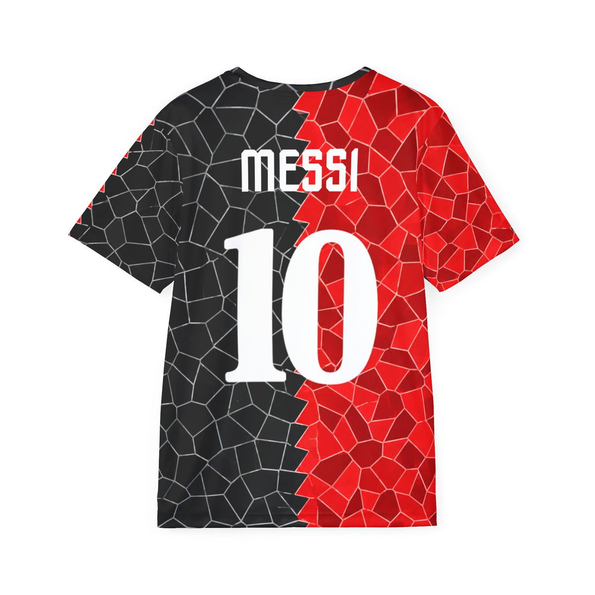 Newell Old Boys Messi Mosaic Soccer Jersey — Number 10