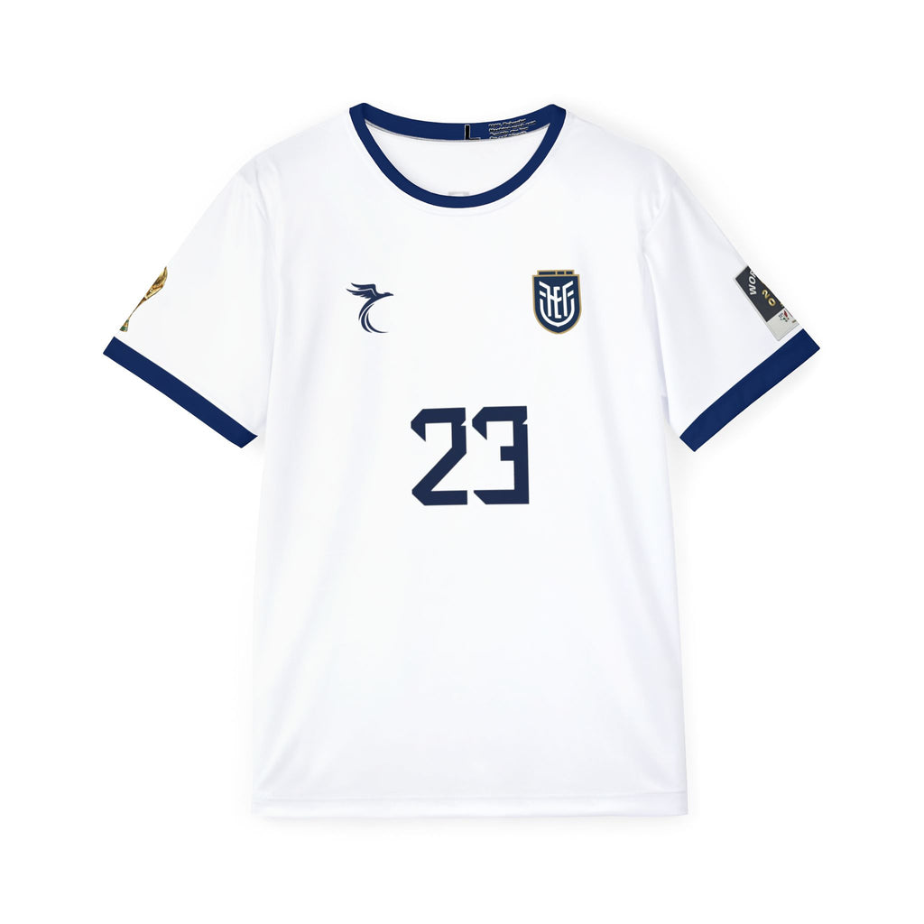Men's Sports Jersey — Name & Number Athletic Tee (Caicedo 23)