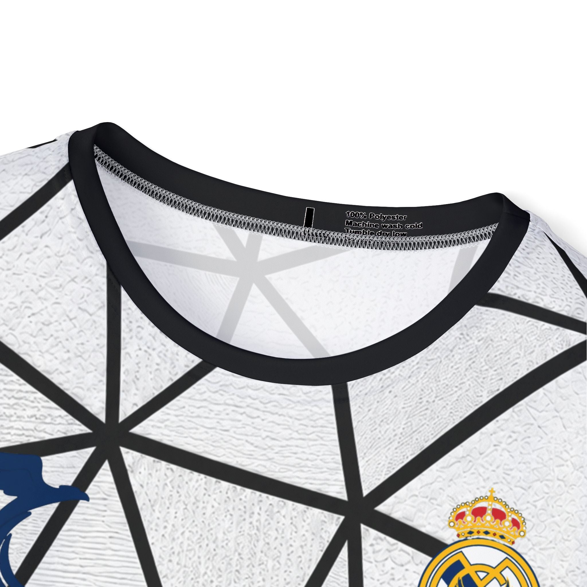 Real Madrid Cucurella #17 Home Jersey — Men's Soccer Shirt (Emirates Fly Better)