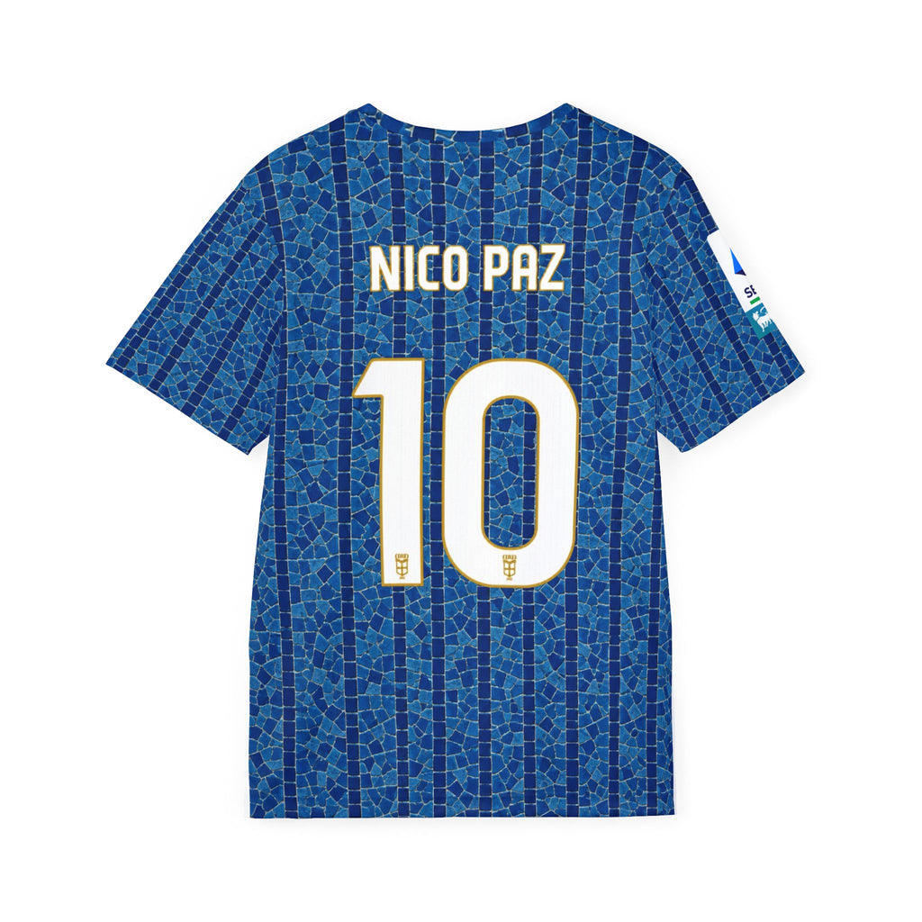 Men's Como Soccer Jersey — Custom Name & Number (Nico Paz 10)