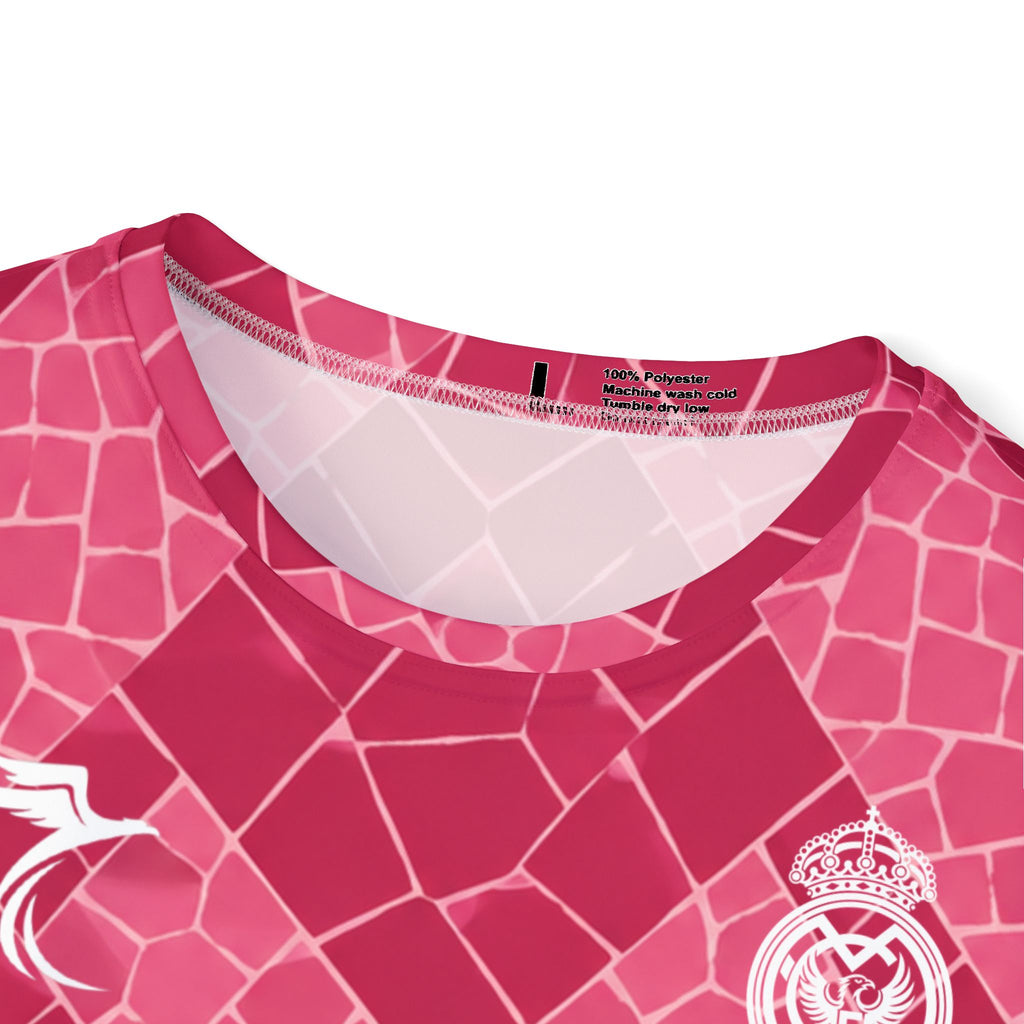 VINI JR 7 Pink Mosaic Soccer Jersey