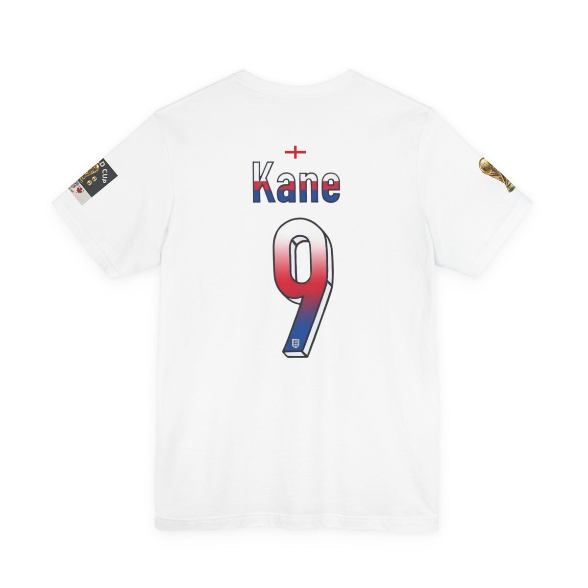 England Kane #9 Jersey Tee — Kane #9 Back Print