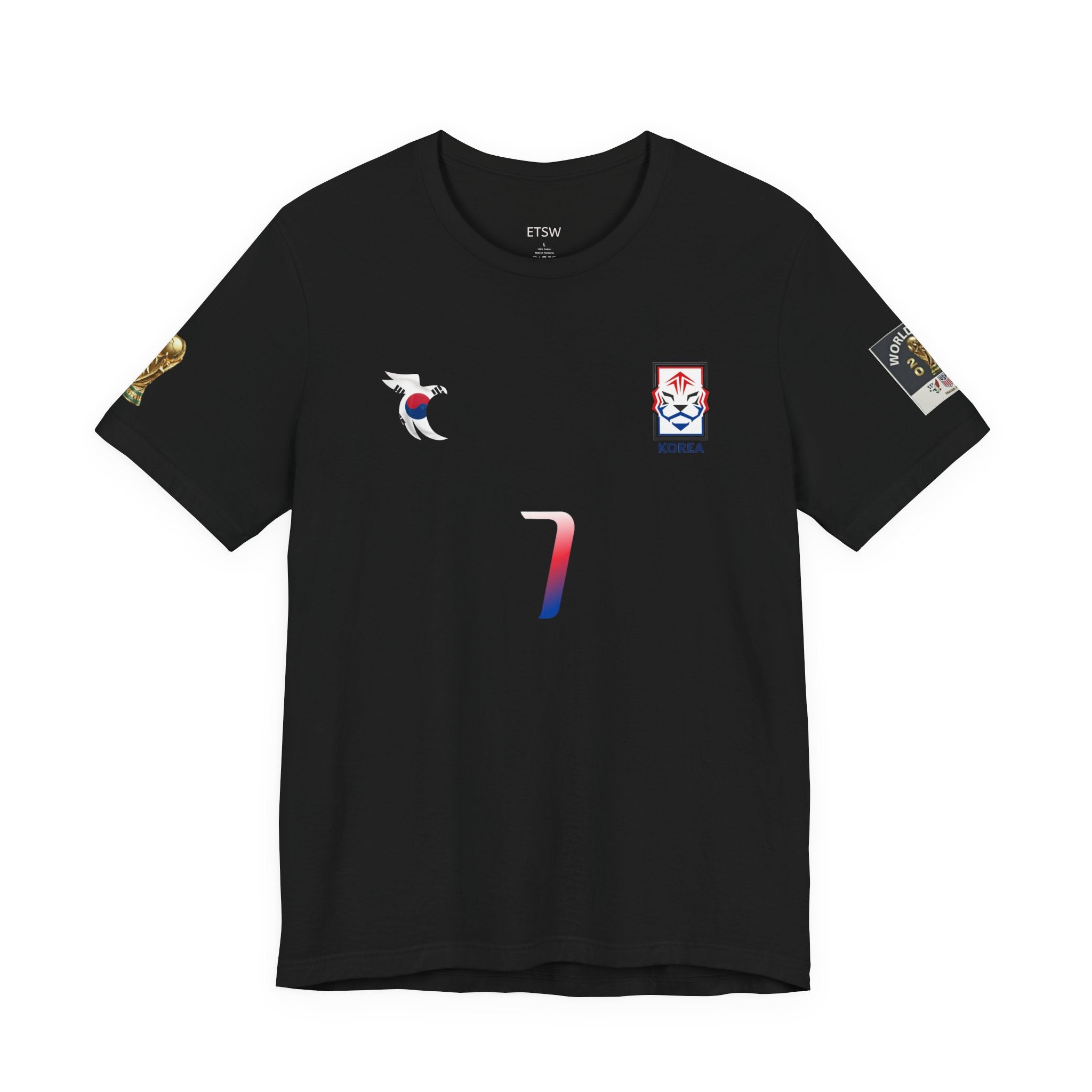 Son #7 South Korea World Cup Jersey Tee