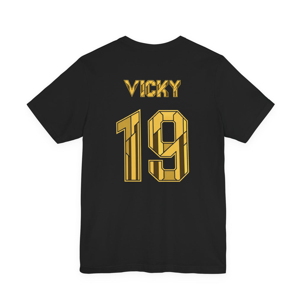 Vicky Lopez #19 Kopa Trophy jersey-style T-shirt in black