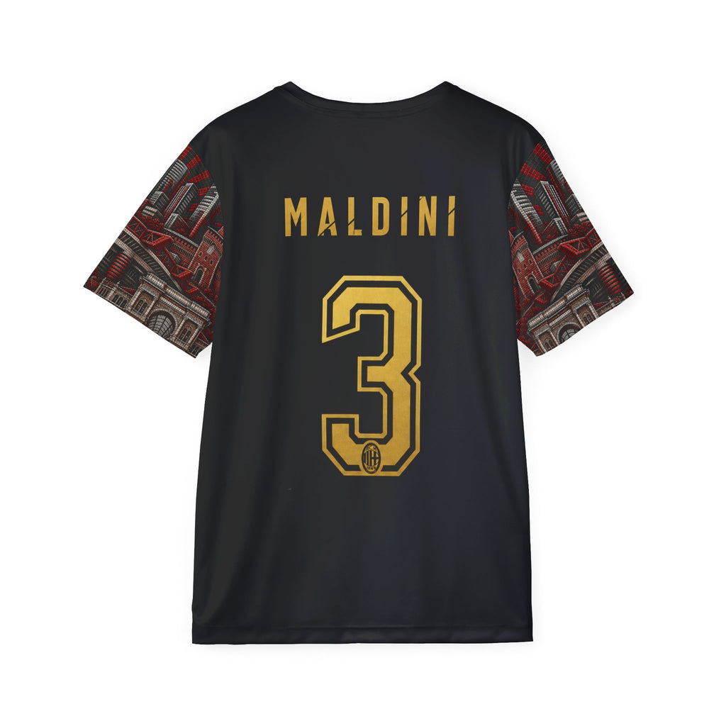 AC Milan Graphic Sports Jersey — All-Over Print Fan Tee
