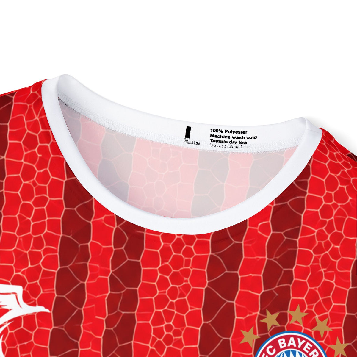 Kane #9 Red Striped Soccer Jersey — Men’s Fan Shirt