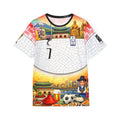Korea Mosaic Soccer Jersey – Heungmin No.7 All-Over Print