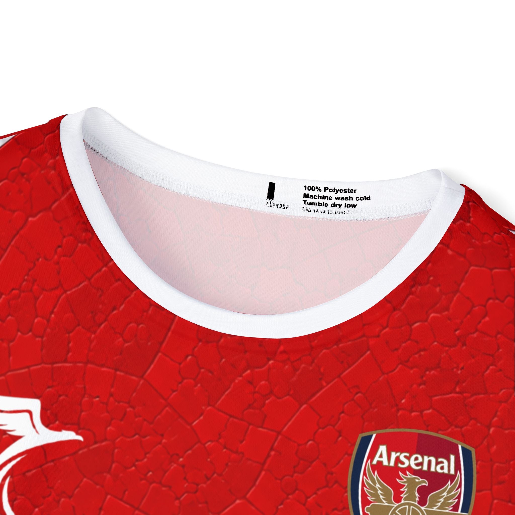 Arsenal Red Soccer Jersey - "Bruno.G 39" Replica Football Shirt