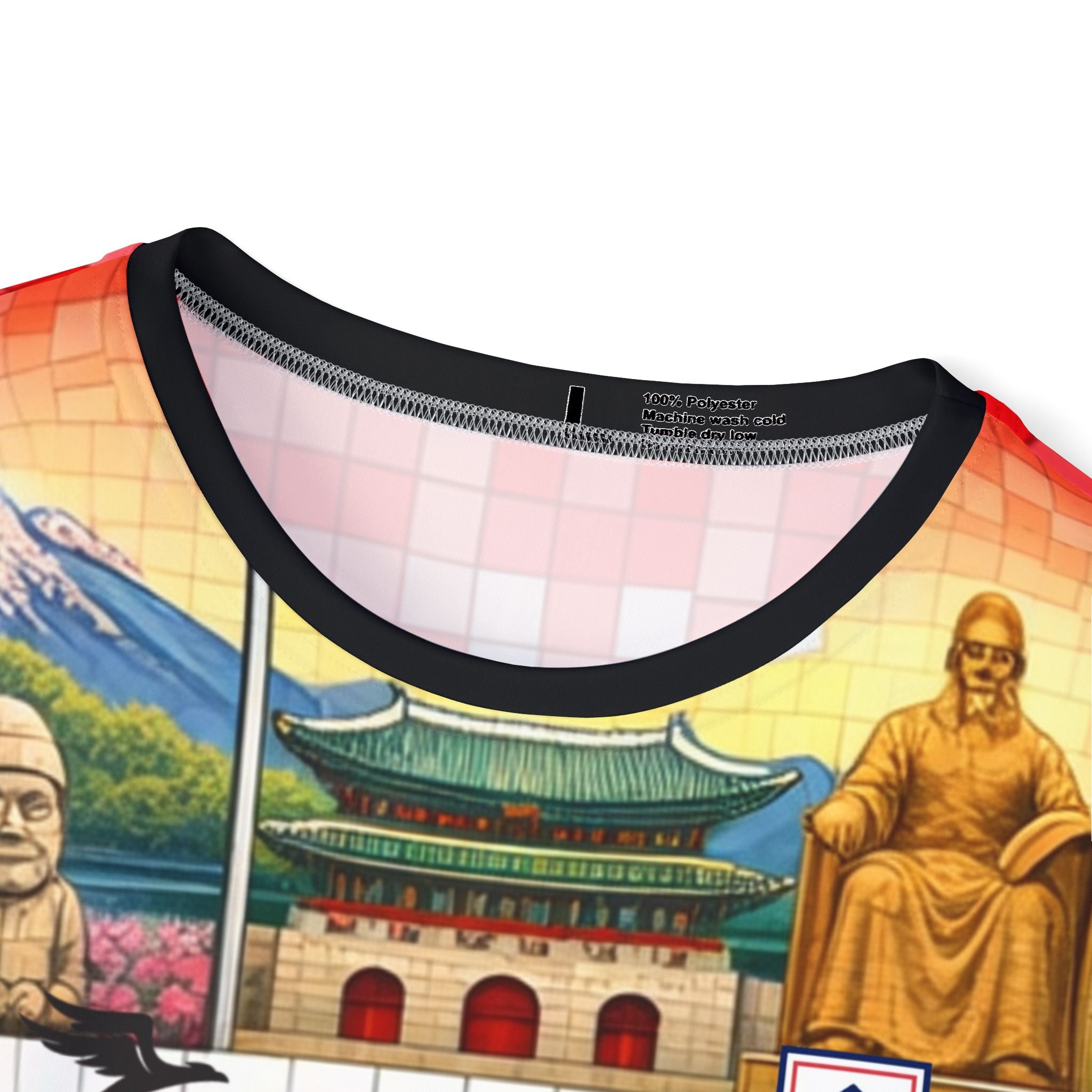 Korea Mosaic Soccer Jersey – Heungmin No.7 All-Over Print