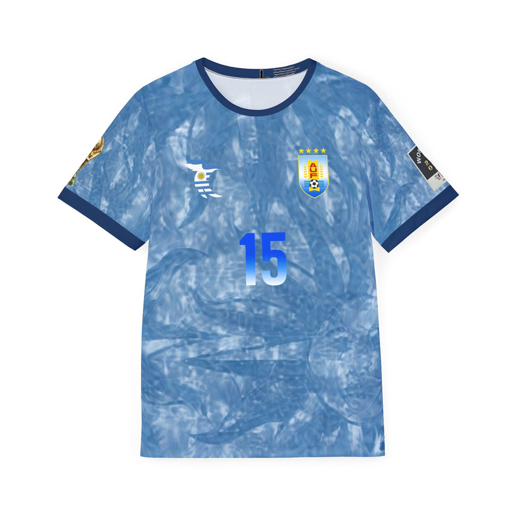 Sports Jersey — Custom Blue Team Jersey with 'Valverde 15' Numbered Back