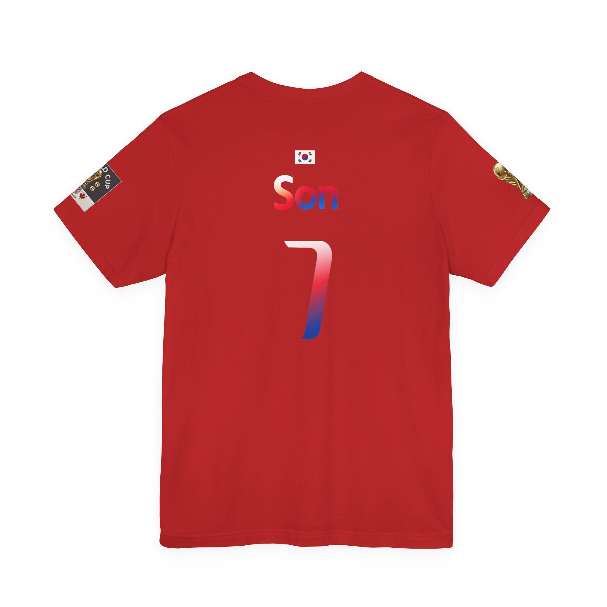 Son #7 South Korea World Cup Jersey Tee