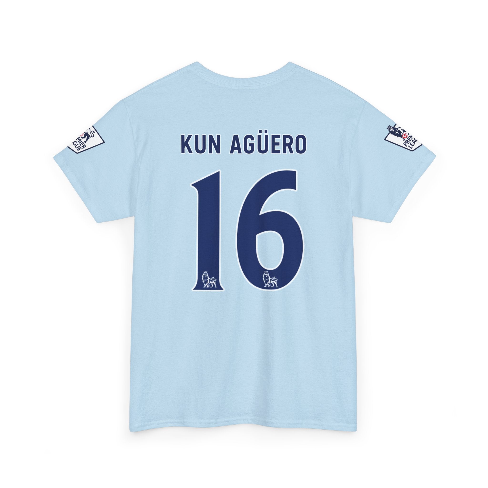 Kun Agüero 16 Manchester City Jersey T‑Shirt