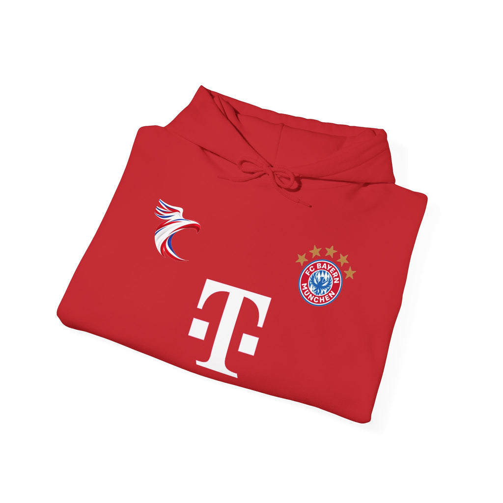 Olise #17 Bayern-Inspired Soccer Hoodie | Football Pullover