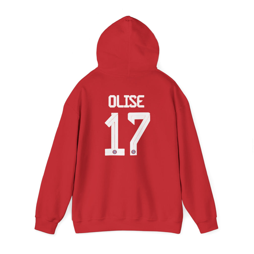 Olise #17 Bayern-Inspired Soccer Hoodie | Football Pullover