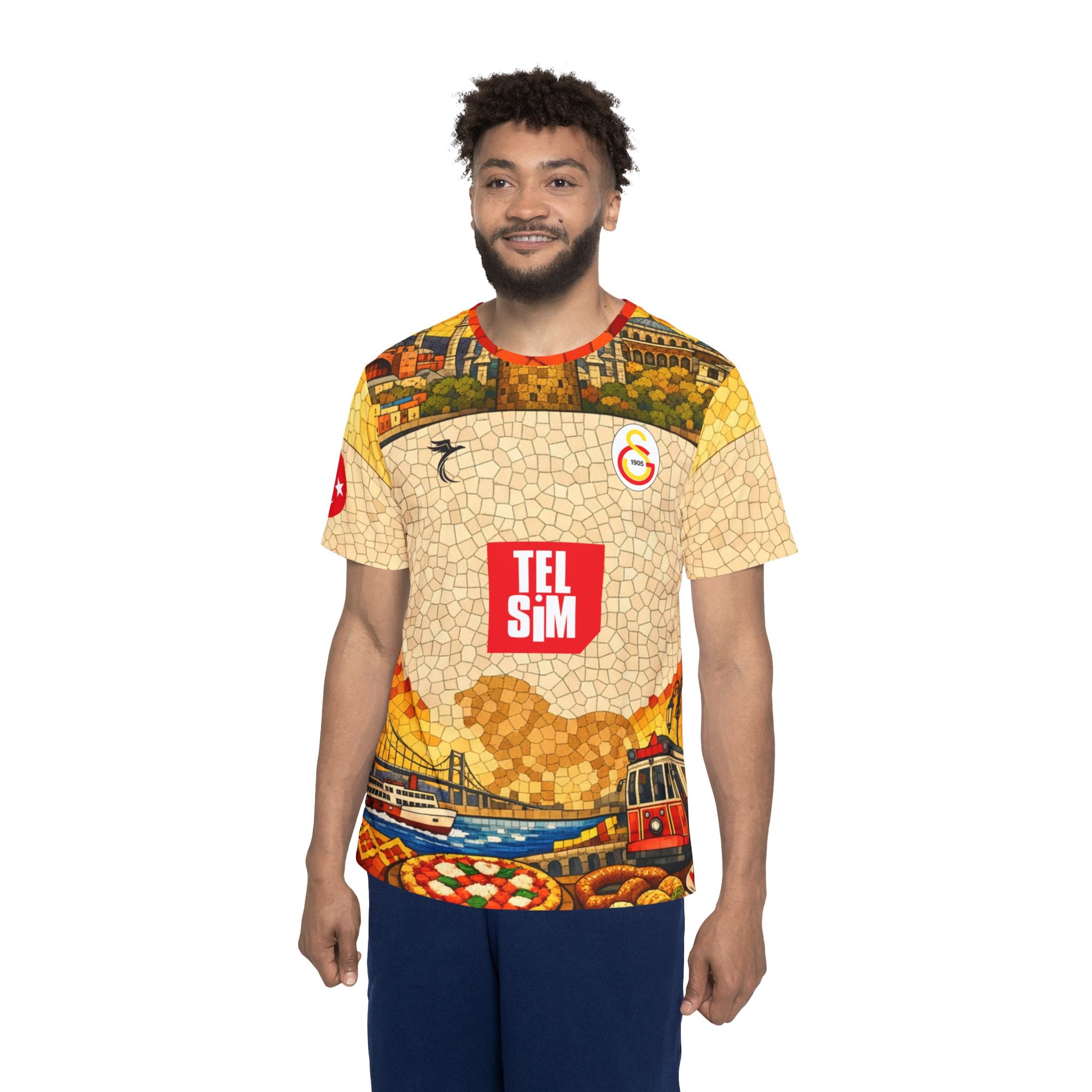 Mosaic Istanbul Football Jersey — "HAGI 10" Men’s Sports Shirt