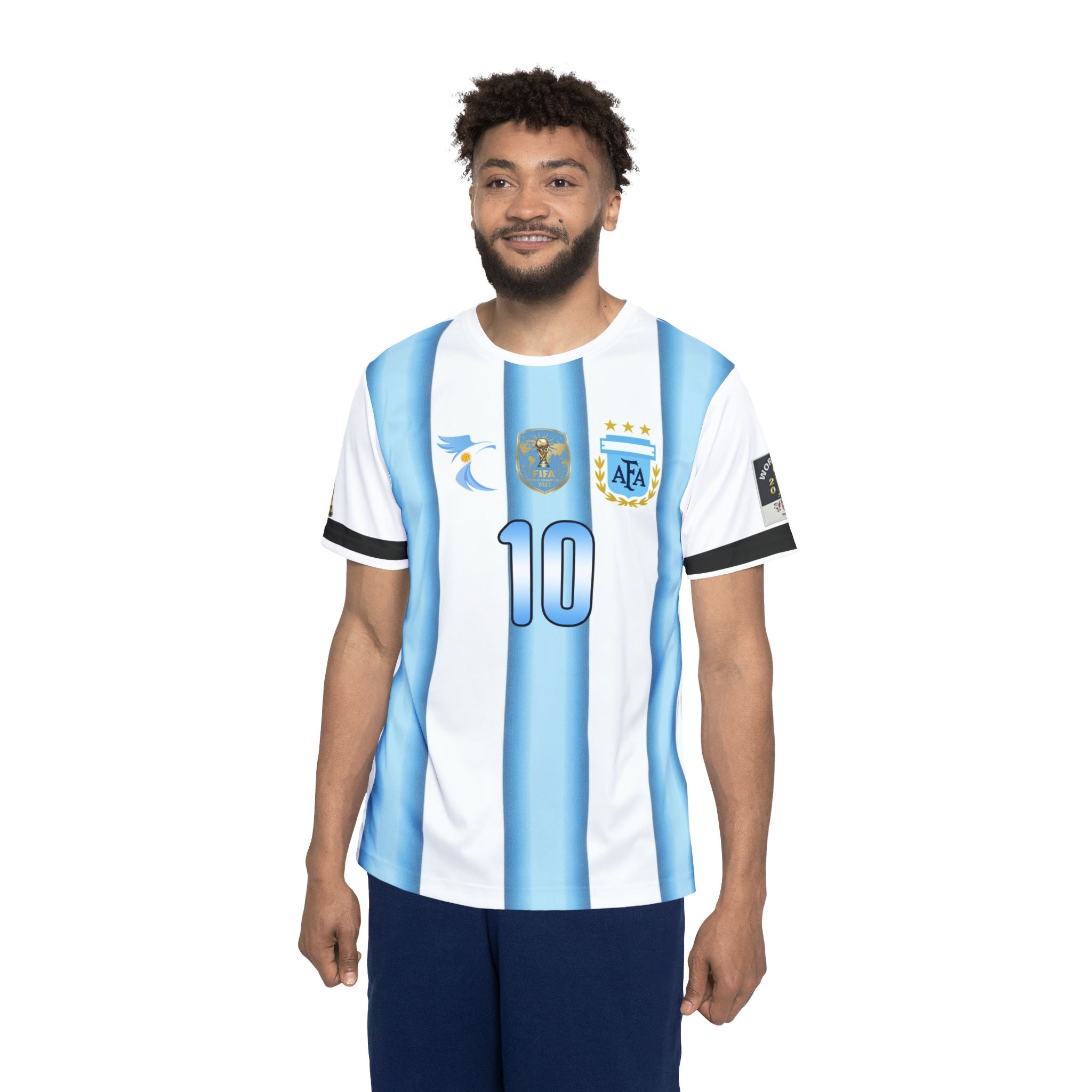 Argentina Messi #10 Soccer Jersey — Messi 10 Fan Shirt