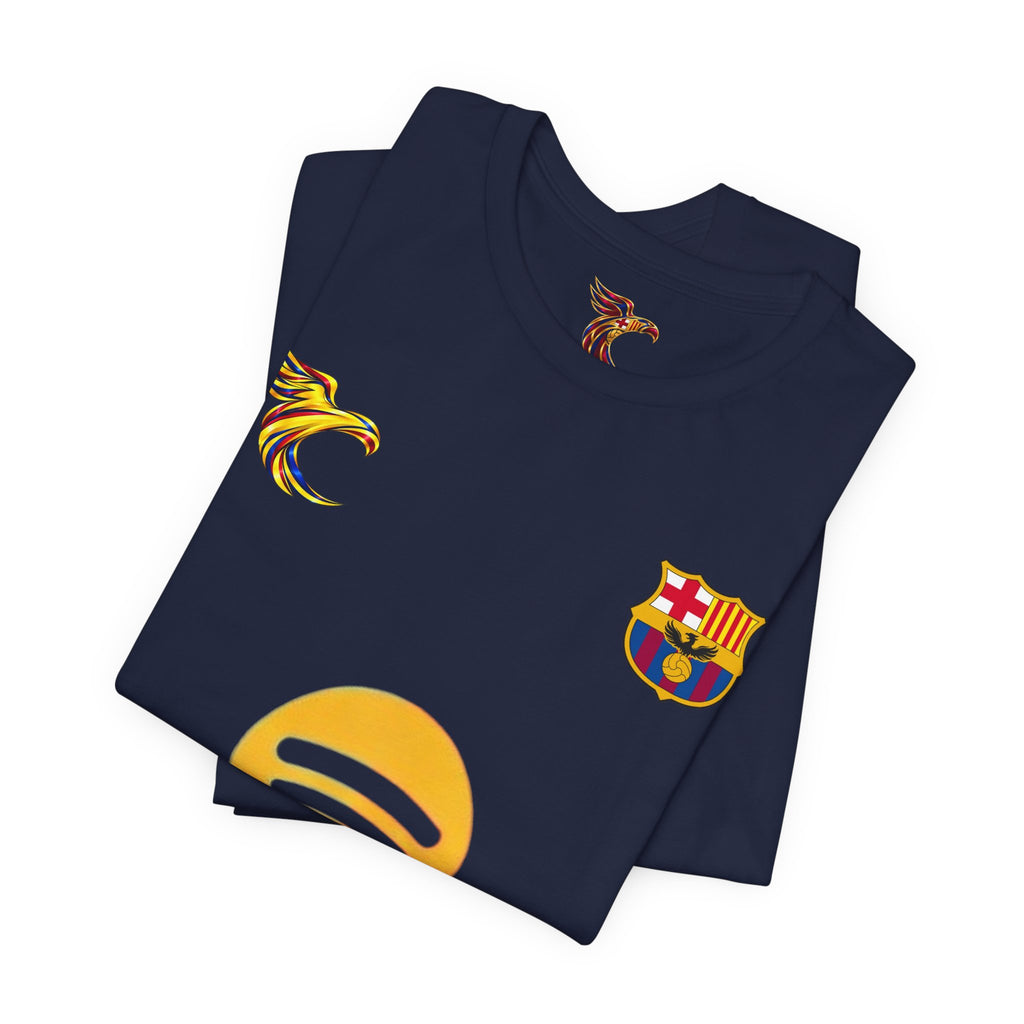 Barcelona Football Club Crest Black T-Shirt